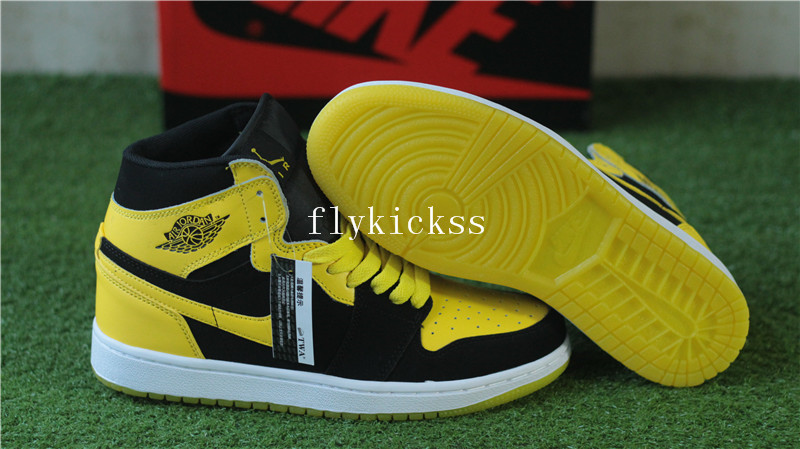 Air Jordan 1 BMP New Love Black Yellow